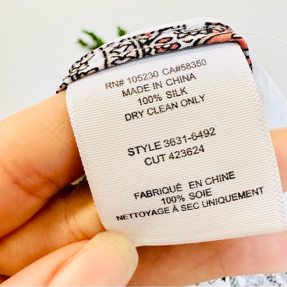 Joie Layana Tile Print Silk Tie Shorts Paisley - Picture 12 of 12